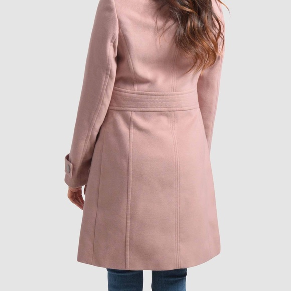 OLGYN Women’s Pink Overcoat - Picture 2 of 4
